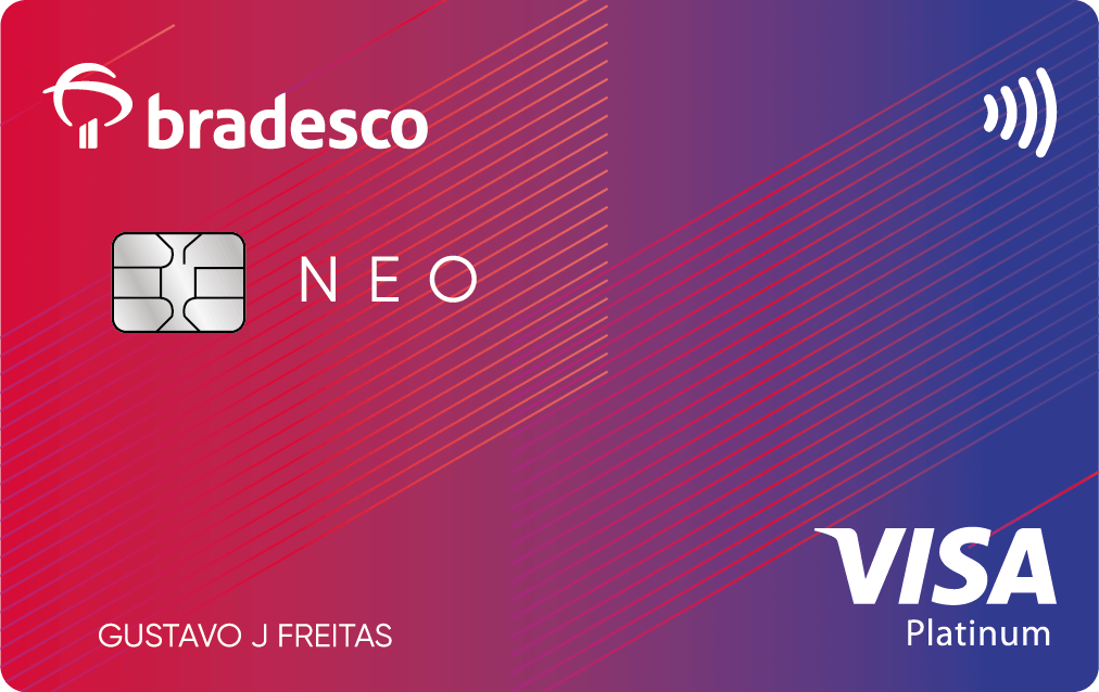 Cartão Bradesco Neo Visa Platinum