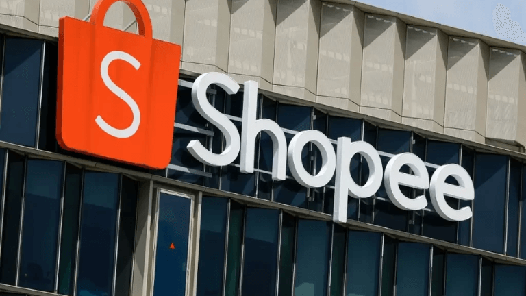 Imagem fachada da sede da Shopee