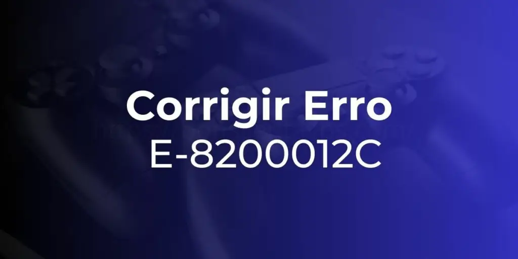 Corrigir erro E-8200012C cartão de crédito